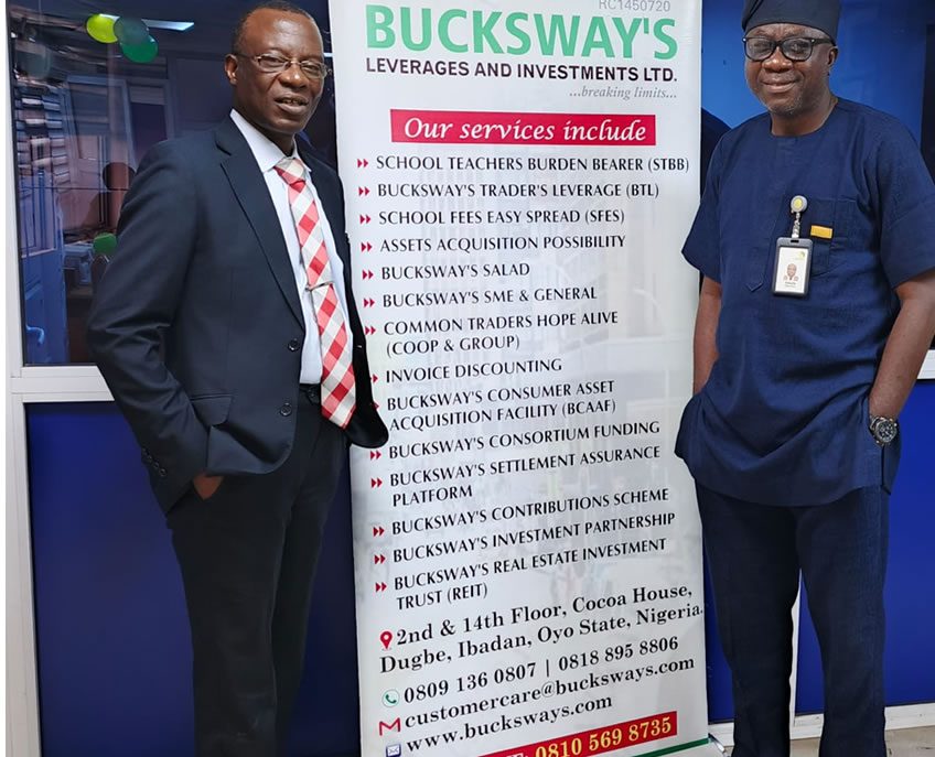 Bucksway’s Leverages and Investments Ltd