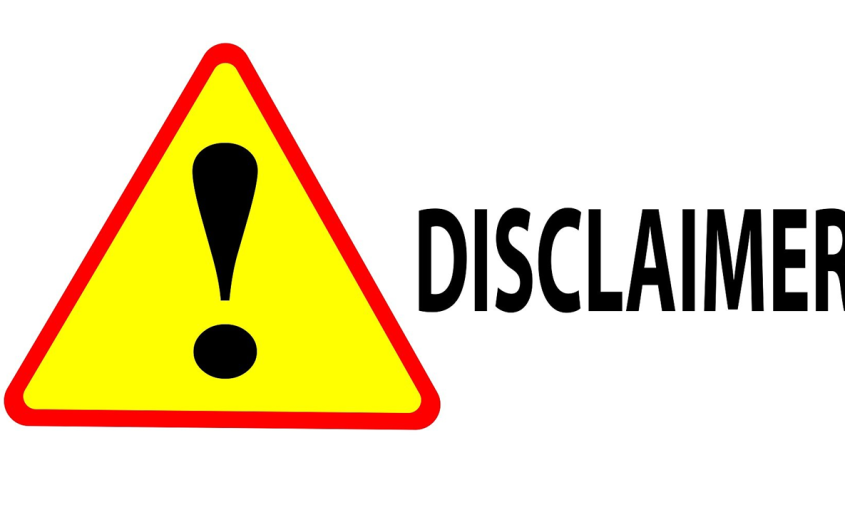 Disclaimer